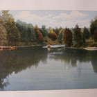 Terijoki, veneilyä joella, vanha väripk, p. 1912 - pikkukuva 1