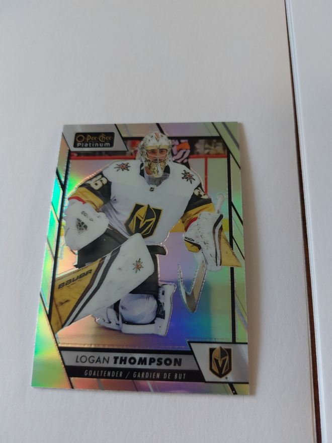 2023-24 O-Pee-Chee Platinum Rainbow #166 Logan Thompson