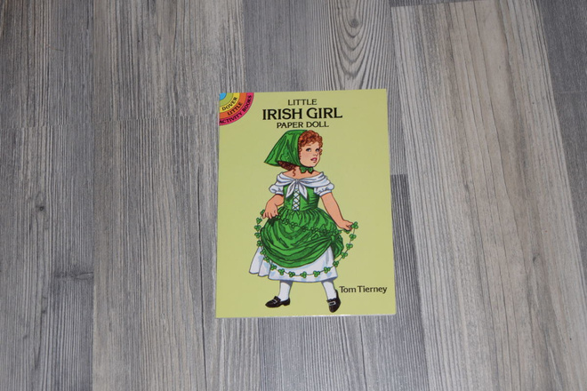 paperinukke little irish girl
