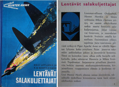 Leyland & Scott-Chard: LENTÄVÄT SALAKULJETTAJAT 1p. -60