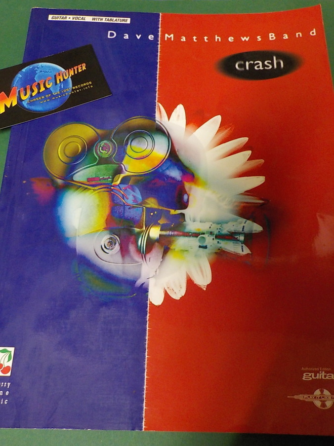 DAVE MATTHEWS BAND CRASH KITARA NUOTTIKIRJA
