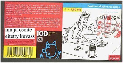 1996 sarjakuvavihko (kannet) lähetyksenä