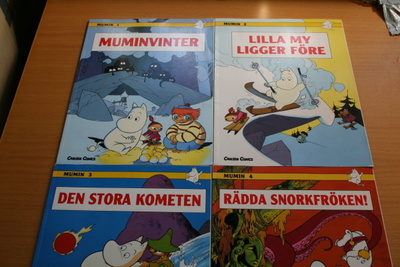 4 x MUMIN SERIE (1993)