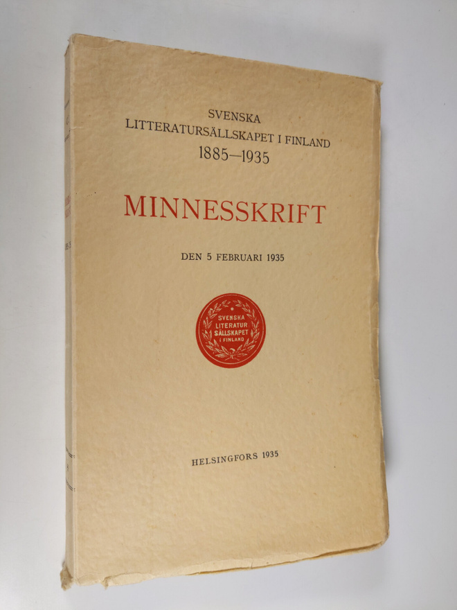 Minnesskrift den 5 februari 1935 : Svenska Litteratursäll...