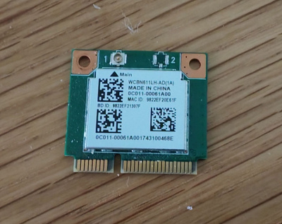 Wifi / Bluetooth kortti Mini PCI-E