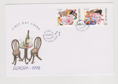 FDC 1998 Eurooppa.merkit