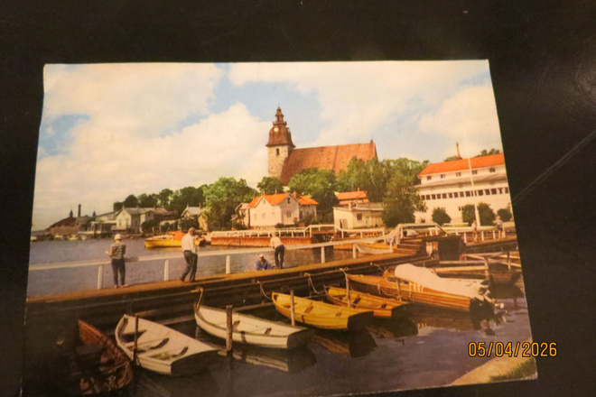 NAANTALI 1962 KULKENUT KORTTI