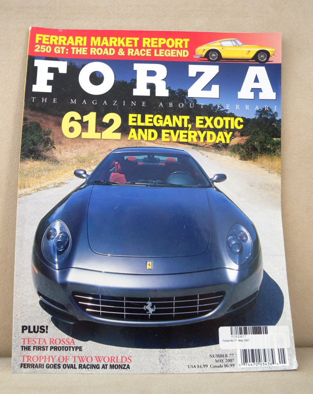 FORZA / The Magazine About Ferrari N:o 77-May-2007