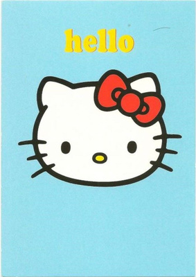 kortti ** Hello Kitty - erilaisia söpöjä kissakortteja