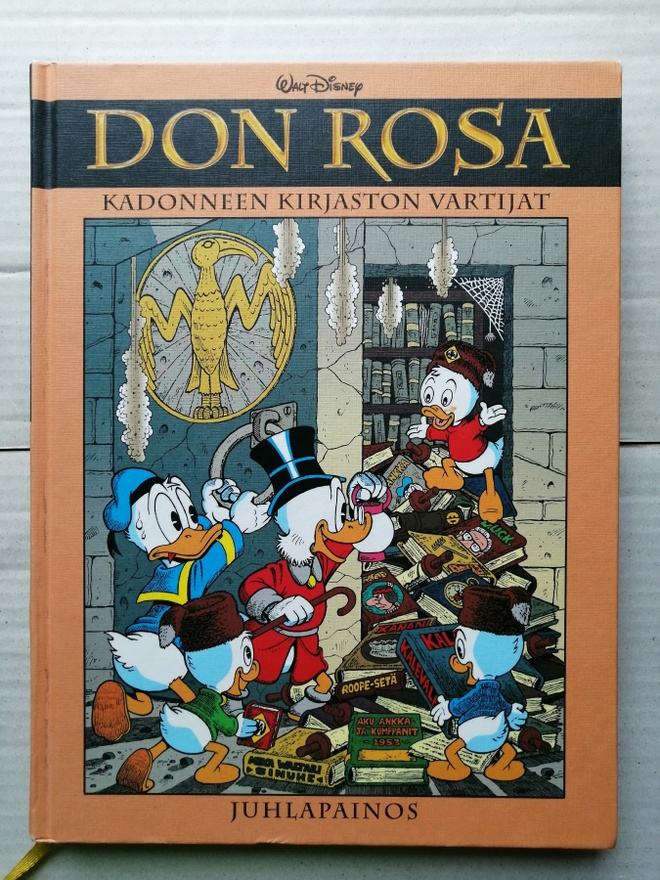 Rosa, Don: Kadonneen kirjaston vartijat (juhlapainos)