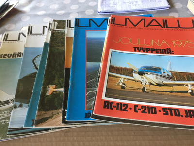 ILMAILU LEHTI VUOSIKERTA 1975