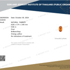Parisiitti 0.58 ct viistehiottu harvinainen + GIT todistus - pikkukuva 2