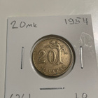 20 markkaa 1954 SNY 626.1.1 (lyhyet oksat) - pikkukuva 1