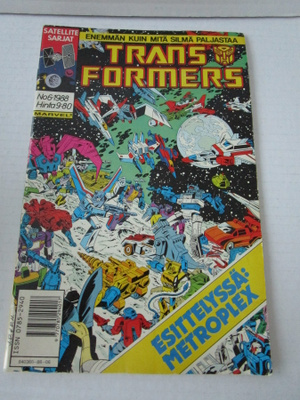 Transformers lehti n:o 6/1988