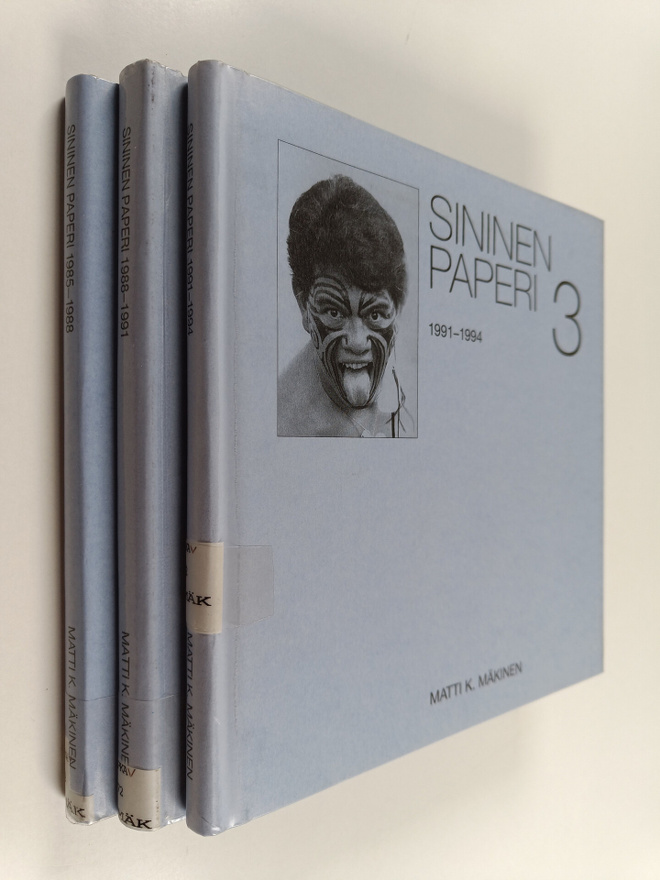 Matti K. Mäkinen : Sininen paperi 1-3 1991-1994