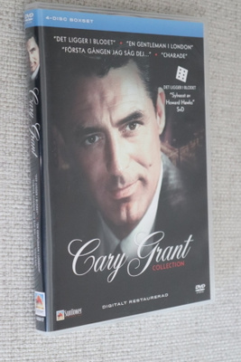 4DVD Cary Grant Collection ( vain ruotsitekstitys )