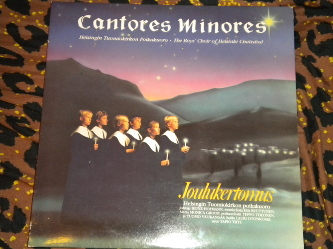 CANTORES MINORES - Joulukertomus - LP MINT-