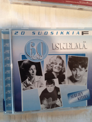 CD- LEVY : 20 SUOSIKKIA : 60-LUKU ISKELMÄ: SURUJEN KITARA