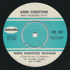 (7") Ann Christine – Lätkäheila / Näen Silmissäsi Taivaan - pikkukuva 2