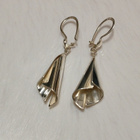 Design Salovaara hopeiset korvakorut 925 Finland - pikkukuva 5