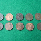 10 kpl 1 penni - 1883-1916 - pikkukuva 2