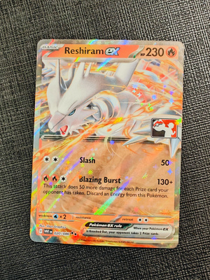 Reshiram ex Prize Pack Series 8 Ultra Rare