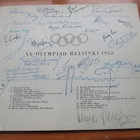 1952 Hki Olympialaiset kaupungin esite nimikirjoituksia - pikkukuva 2