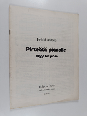 Heikki Aaltoila : Pirteätä pianolle = Piggt för piano