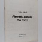 Heikki Aaltoila : Pirteätä pianolle = Piggt för piano - pikkukuva 1