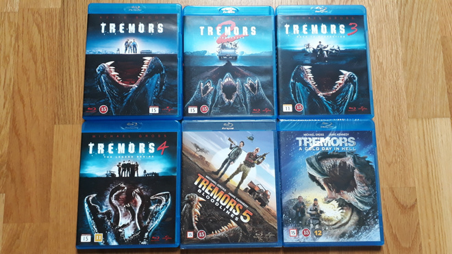 Tremors - Väristyksiä 1- 6 Blu-ray