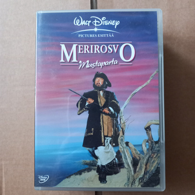 Merirosvo Mustaparta Suomi dvd