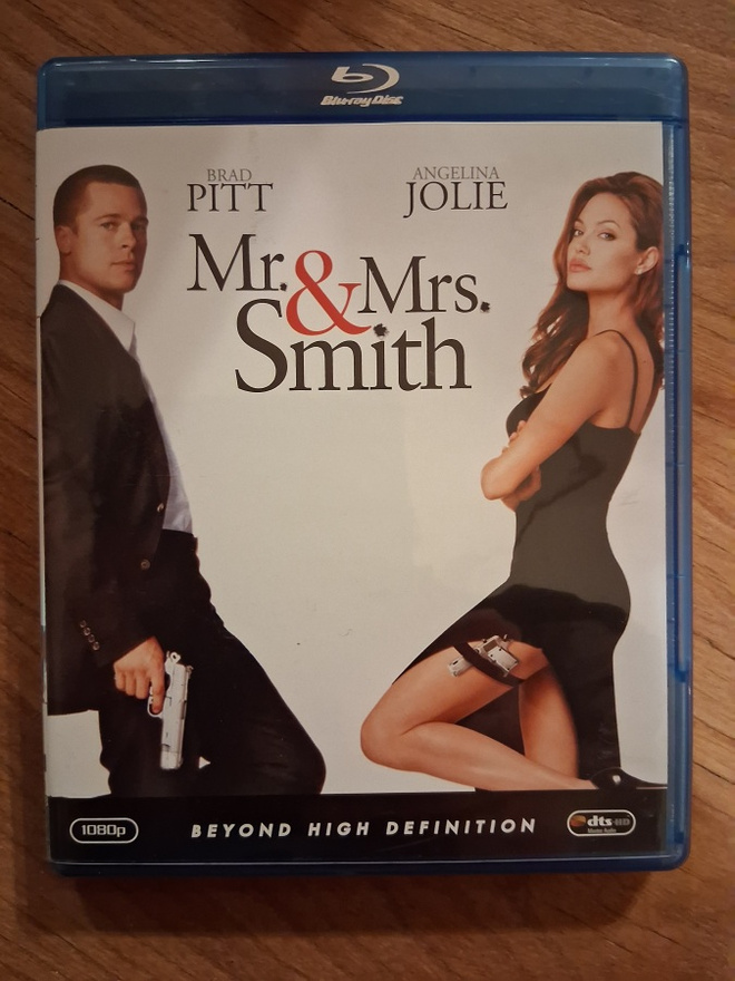 Mr. & Mrs. Smith (2005) SUOMIJULKAISU Blu-ray