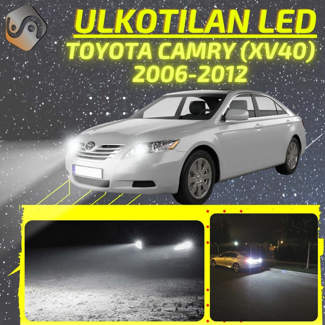 CAMRY (XV40) 2006-2012 Ulkoiset LED -valot