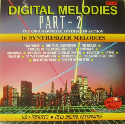 The Gino Marinello Synthesizer Section • Digital Melodies CD
