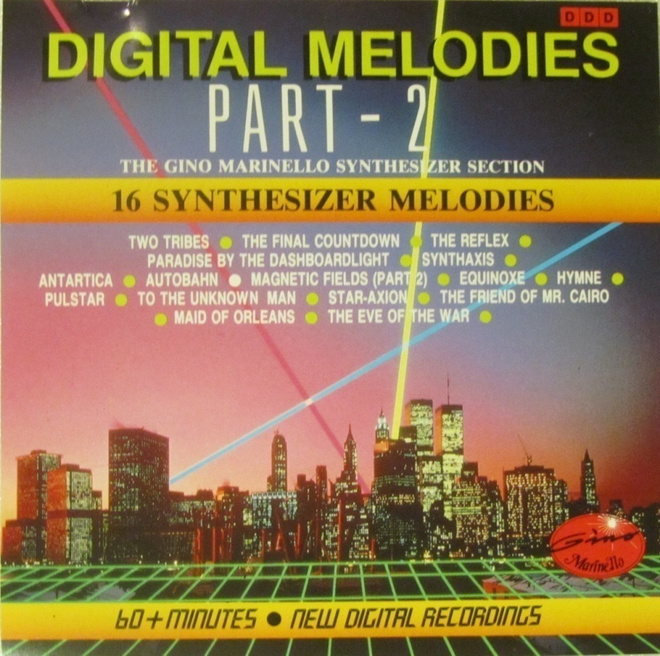 The Gino Marinello Synthesizer Section • Digital Melodies CD