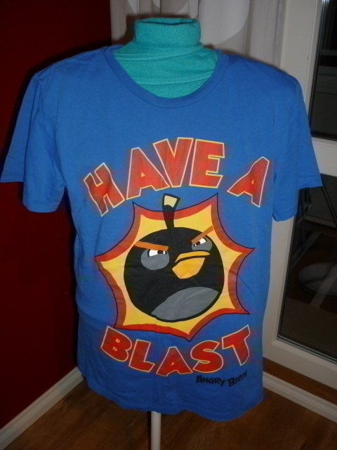 Angry Birds HAVE A BLAST t-paita kokoa 158/164cm