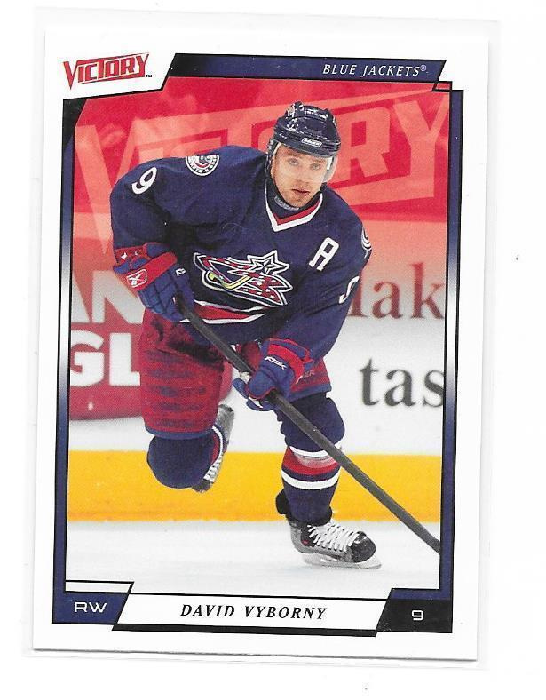 2006-07 UD Victory #55 David Vyborny Columbus BJ