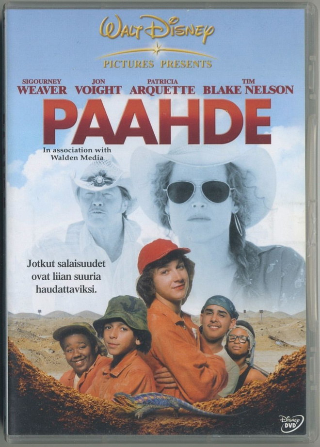 Disney: PAAHDE – Suomalainen DVD 2003 - Louis Sachar: Holes