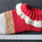 Alina´s Handmade virkatut tossut Jouluiset - pikkukuva 2