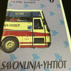Aikataulut 6 savonlinja-yhtiöt 1990 - pikkukuva 1