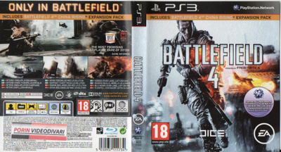 Battlefield 4 (6 653) k PS3 china rising exp.pack(koodi