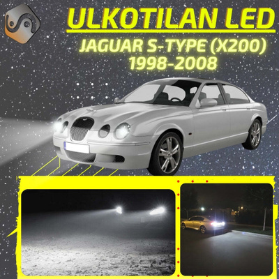 S-Type (X200) 1998-2008 Ulkoiset LED -valot