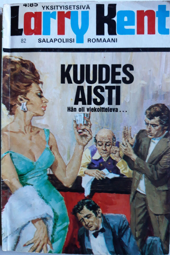 Larry Kent 82/1977: Kuudes aisti