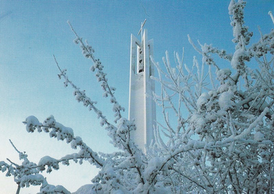 KIRKKOKORTTI - OULU - KARJASILLAN KIRKKO
