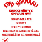 Eppu Normaali Ratina 8.8. Viimeinen keikka. 2 kenttälippua - pikkukuva 2