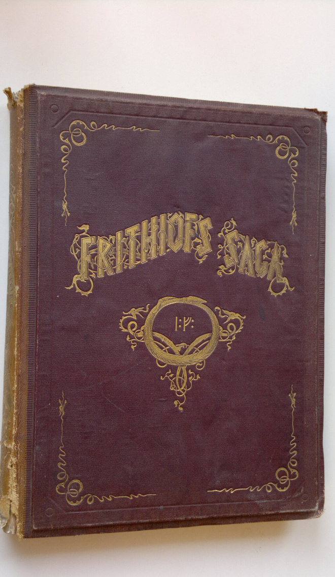 Esaias Tegner : Frithiofs Saga (1868, korukannet, kuvitettu)