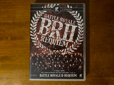 Battle Royale BR II Requiem DVD