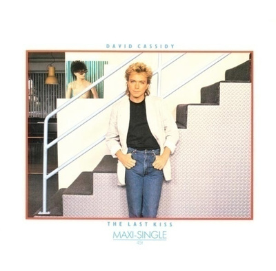 DAVID CASSIDY :: THE LAST KISS ::  MAXI VINYYLI 12"   1985