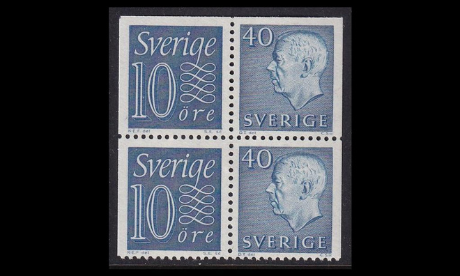 Ruotsi 522HB31 ** Gustaf vihkolehti (1964)