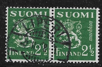 Yleismerkki 2,50mk (LAPE 2x322) O pari